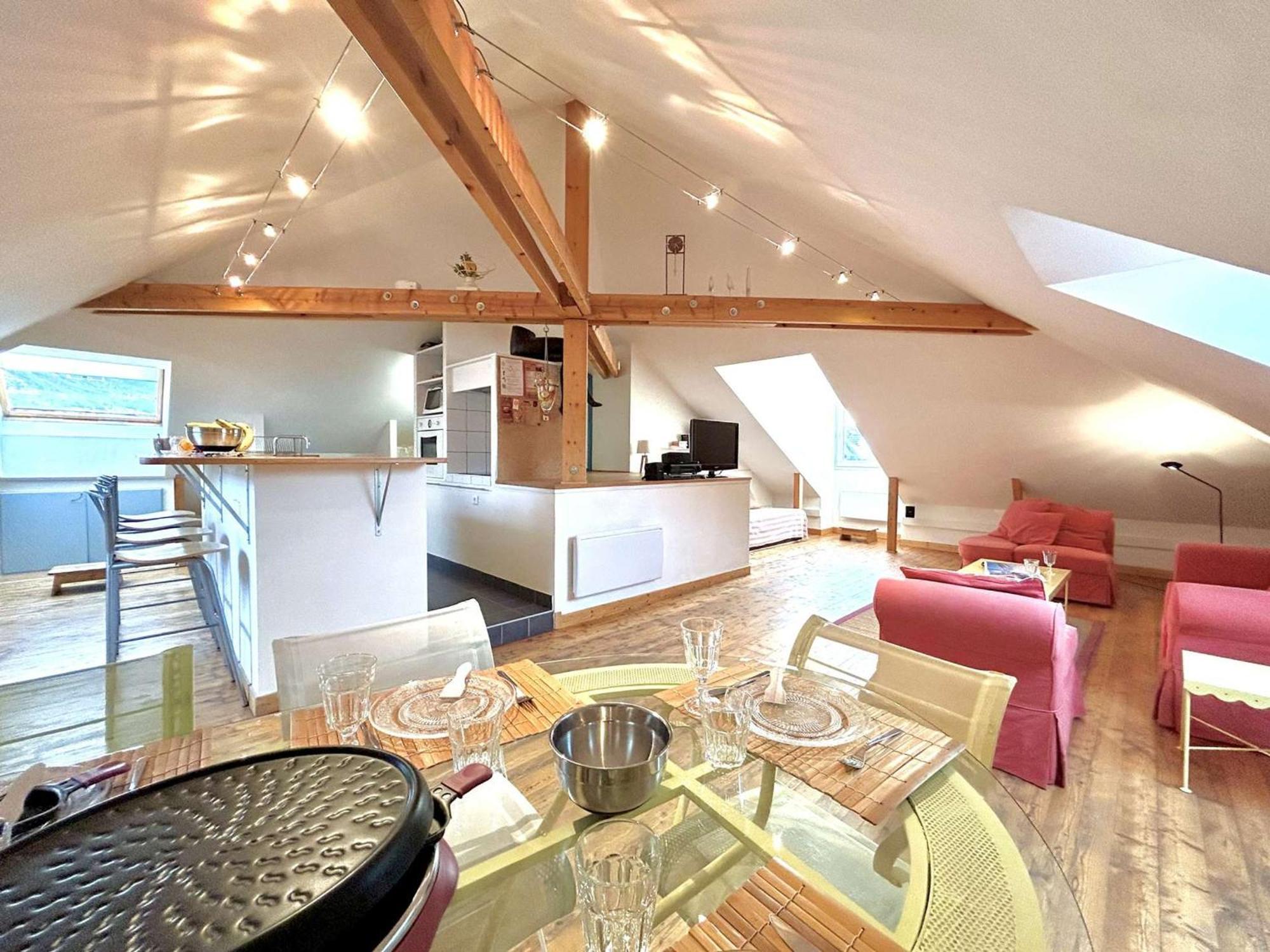 Duplex 70M² 8 Pers. A Briancon, Proche Telecabine, 2 Chambres, Coin Nuit, Parking Prive - Fr-1-330C-1 Bagian luar foto